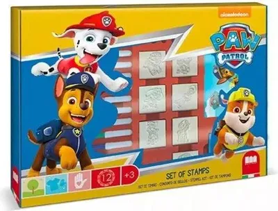 Image de Multiprint PAW Patrol, Set de tampons pour enfants, 3 ans, Non toxique, Multicolore