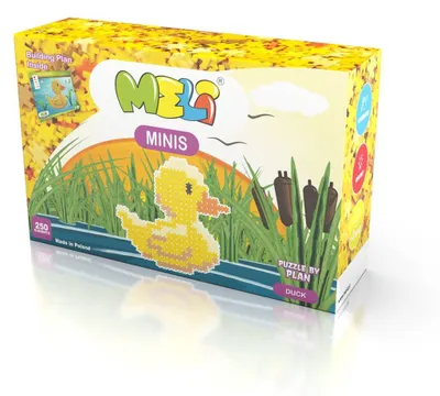 Immagine prodotto di Set di costruzioni Meli Minis Duck – 250 pezzi con base di gioco per i piccoli amanti degli animali
