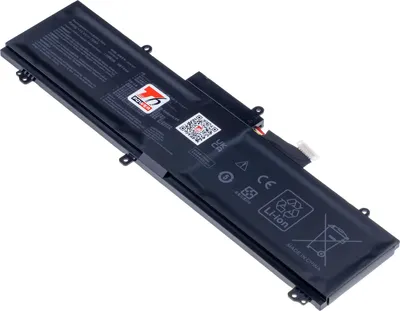 Zdjęcie produktu dla T6 Power bateria do laptopa Asus, numer części C41N1837, Li-Poly, 15,4 V, 4940 mAh (76 Wh), czarny