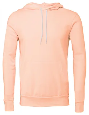 Produktbild von Canvas 3719 | Uni Pullover Poly-Baumwolle Fleece Hoodie - Farbe: Peach - Größe: L