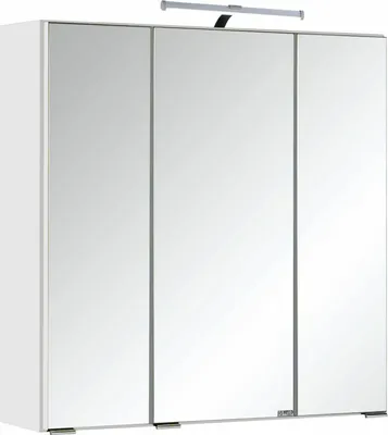Produktbild von Held Möbel 3D-Spiegelschrank Cardiff 60 cm inkl. Beleuchtung weiß