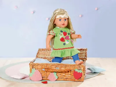 Immagine prodotto di Dolly Moda camicia + leggings fragole 43