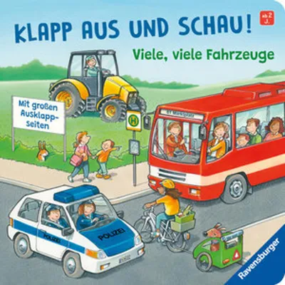 Produktbild von Klapp aus und schau! Viele, viele Fahrzeuge