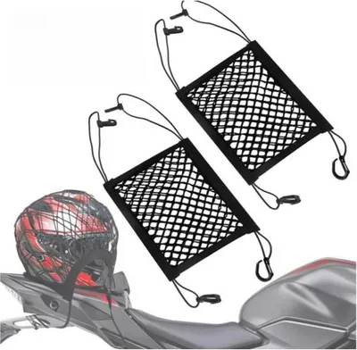 Obrázek produktu pro Síťka na motocyklovou helmu - yd - dvouvrstvá - 25 x 28 cm - motocykl