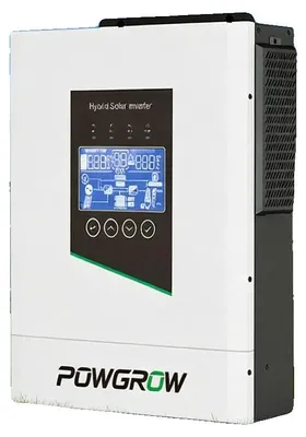 Obrázok produktu pre Hybridný solárny menič, 6,5 kW, 48 V, špičový výkon 12 kVA, nabíjací prúd 120 A, rozsah vstupného napätia solárnych panelov 60 V DC – 450 V DC