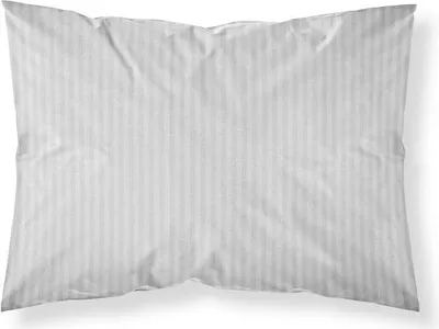 Produktbild von Kissenbezug, Schlafkissenbezug, Damast, 100% Baumwolle, Streifen 70x80 Silber