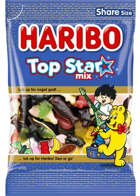 Produktbild von Haribo Top Starmix 375g