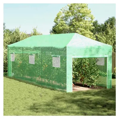 Produktbild von Gewächshaus mit Pop-up-Rahmen Grün 290 x 870 x 315 cm