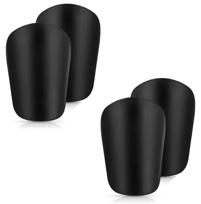 Productafbeelding van Mini Schenbeschermers voor Voetbal, 2 Paar 10x6 cm, Zwart