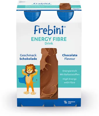 Produktbild von Frebini energy fibre DRINK Schokolade Trinkflasche, 800 ml Lösung
