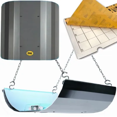 Zdjęcie produktu dla Lampa owadobójcza lepowa 2x15W UV A 150m2 HACCP profesjonalna lampa na muchy komary owady MO EL