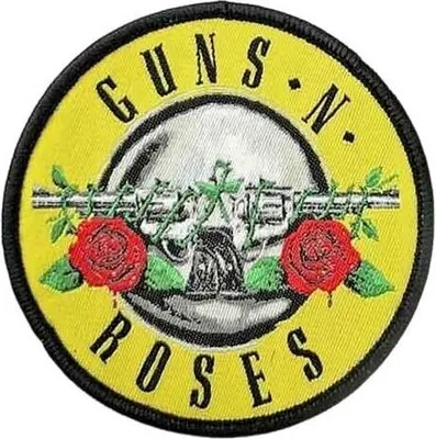 Produktbild von Guns N' Roses Classic Circle Logo Aufnäher zum Aufnähen