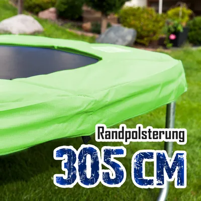 Produktbild von Trampolin-King Randabdeckung für 305cm Trampolin Hellgrün MS-16520