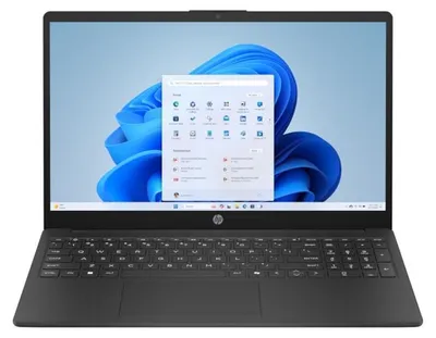 Immagine prodotto di Laptop HP 15-fd0120ng, processore Intel® N, schermo da 39,6 cm (15,6"), risoluzione 1920 x 1080 Pixel, 8 GB di RAM, sistema operativo Windows 11 Home, colore nero