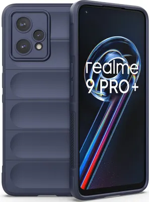 Obrázek produktu pro OPPO Realme 9 Pro+ Pouzdro, Měkké TPU Silikonové Nárazuvzdorné Ochranné Pouzdro pro OPPO Realme 9 Pro+ modré