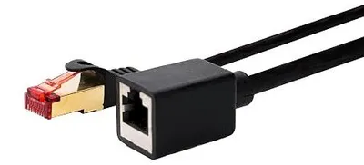 Zdjęcie produktu dla Przedłużacz ethernet RJ45 10M kabel sieciowy lan CAT.5E ekranowany