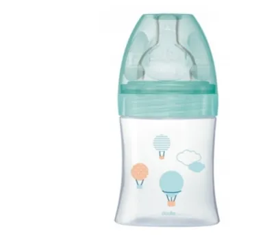 Produktbild von Dodie 6161555 Sensation+ PP Bottle 150ML Rupture 0-6 M Baby-Flasche + Sauger, 150ml Fassungsvermögen, -frei