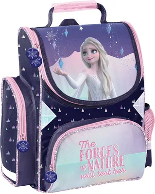 Produktbild von SCOOLSTAR Anna Elsa Schulranzen Rucksack 4-teiliges Schulranzen-Set mit dem Motiv der "Eiskönigin" (Frozen), speziell für Mädchen
