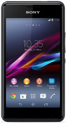 Produktbild von Sony Xperia E1 D2105 Dual-SIM schwarz Handy