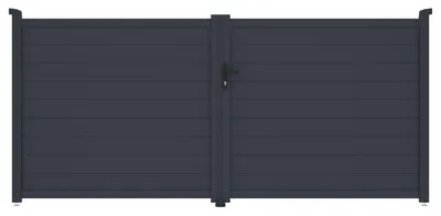 Obrázok produktu pre Brána G21 Orlando 350x158 cm dvojkrídlová, antracitová