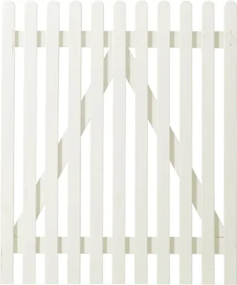 Produktbild von Plus Vorgartentor Retro 100 x 120 cm weiß