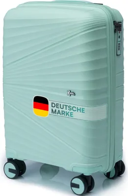 Produktbild von Xonic® Hartschalenkoffer M für 40L - Bruchsicherer Rollkoffer Polypropylen mit 360° Doppelrollen & TSA-Schloss - Reisekoffer Mintgrün