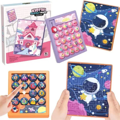 Obrázok produktu pre Puzzle s posuvným labyrintom 2 v 1 MIX – Trifox
