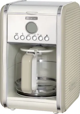 Produktbild von Ariete Kaffeemaschine Vintage für bis zu 12 Tassen creme