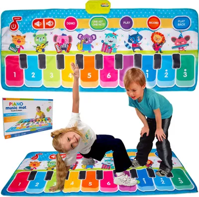 Produktbild von Malplay Pädagogische Spielmatte Babyteppich mit Sound Klavier Geschenk ab 6 Monaten Geschenk