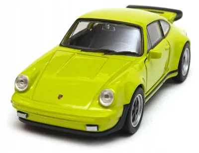Produktbild von Welly Porsche 911 Turbo 3.0 Modellauto grün 1:32