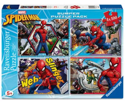 Zdjęcie produktu dla Ravensburger Spiderman, 100 szt., Komiksy, 5 lat(a)