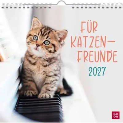 Produktbild von Wandkalender 2027: Für Katzenfreunde