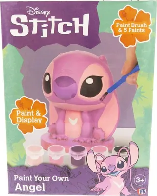 Immagine prodotto di Cyp Brands Disney Stitch Figura in gesso Angelo Per Dipingere Taglia Unica