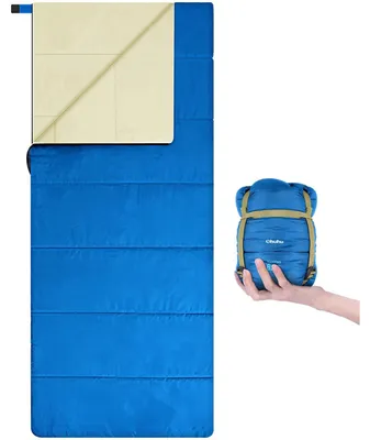 Produktbild von Schlafsack Sommerschlafsack Campingschlafsack - 190 x 86 cm - Leicht - 15 bis 25 °C - Wasserabweisend