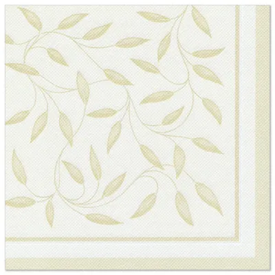Produktbild von Servietten "ROYAL Collection" 1/4-Falz 40 cm x 40 cm champagner "New Mediterran"