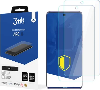 Produktbild von 3mk Display Schutzfolie ARC+ für Huawei Nova 9  0,17mm Self-Heal (2 Stück)