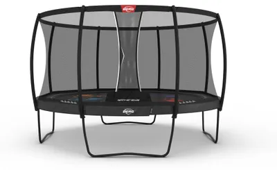 Produktbild von BERG Trampolin Elite Regular 430 + Sicherheitsnetz Deluxe Grau Levels