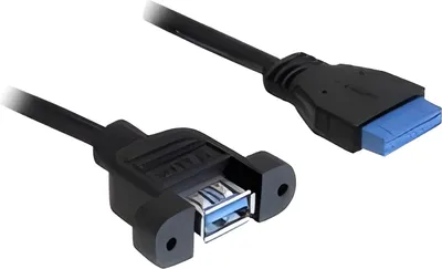 Obrázok produktu pre Delock Kabel USB 3.0 Pin Header Buchse > 1 x USB 3.0-A Bu