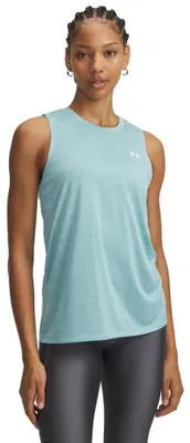 Produktbild von Under Armour Tech Tank Twist ärmelloses T-shirt Blau XS Frau Blau XS