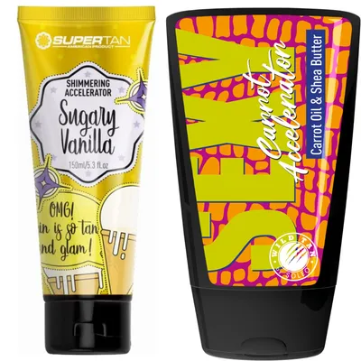 Image de Supertan Vanille Sucrée + Bronzage Sauvage Sexy Sans Carotte