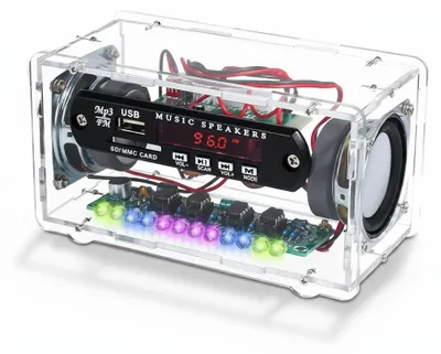 Zdjęcie produktu dla Zestaw do samodzielnego montażu bezprzewodowego głośnika Bluetooth – InAndOutdoorMatch, Obraz wygenerowany przez AI