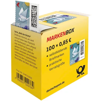 Immagine prodotto di Deutsche Post 144002003 100er 0,85 € Briefmarken "Brieftaube" selbstklebend