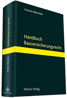 Produktbild von Handbuch Bauversicherungsrecht