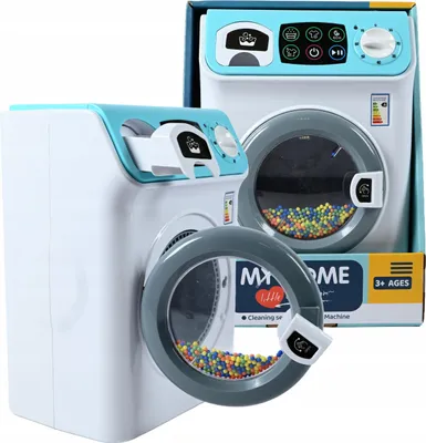 Produktbild von Grosse Automatische Waschmaschine Bewegliche Trommel 4 Programme Licht Ton
