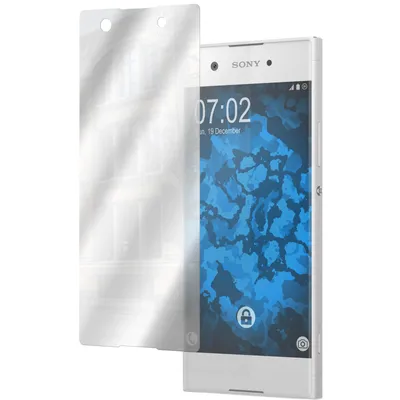Produktbild von 6er-Pack PhoneNatic Displayschutzfolien verspiegelt  kompatibel mit Sony Xperia XA1