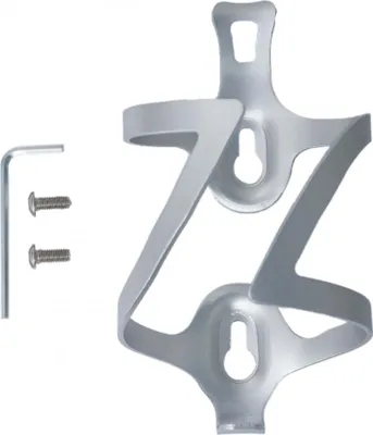 Produktbild von Fahrrad Flaschenhalter Halterung Befestigung aus Metall in Grau