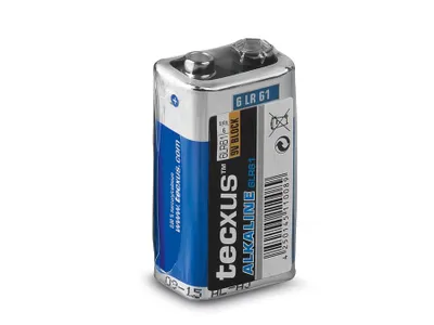Produktbild von TECXUS 9V-Block-Batterie Alkaline