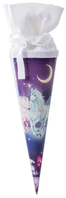Image de Goldbuch : Cône pour la rentrée scolaire « Unicorn », 35 cm, multicolore lilas