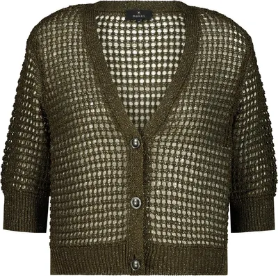 Produktbild von monari Strickjacke 618 olive 38