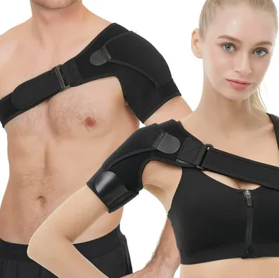 Produktbild von Schulterbandage mit Druckpolster Verstellbare Schulterbandage für linke und rechte Schulter